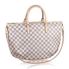 Чанта Louis Vuitton Riviera MM N48252, изработена от платно, от платно Azur.
