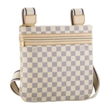 Louis Vuitton N51112 Pochette Bosphore Crossbody чанта Damier Azur Canvas