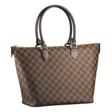 Чанта Louis Vuitton N51188 Saleya MM Tote Bag Damier Ebene Canvas