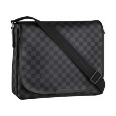 Louis Vuitton N58029 Daniel MM Messenger чанта Damier Graphite Canvas