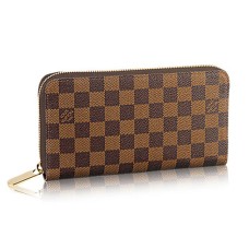 Louis Vuitton N60003 Zippy Органайзер Damier Ebene Canvas