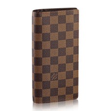 Портфейл Louis Vuitton N60017 Brazza Damier Ebene Canvas