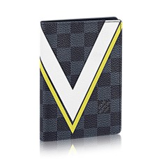 Калъф за паспорт Louis Vuitton N60101, Damier Cobalt Canvas
