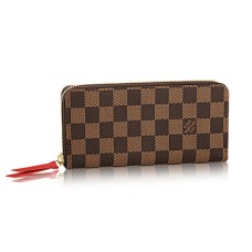 Louis Vuitton N60534 Портфейл Clemence Damier Ebene Canvas