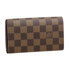 Louis Vuitton N61736 Tresor Wallet Damier Ebene Canvas