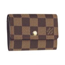 Louis Vuitton N61930 Плосък портфейл Damier Ebene Canvas