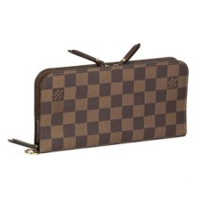 Louis Vuitton N63071 Insolite Портфейл Damier Ebene Canvas