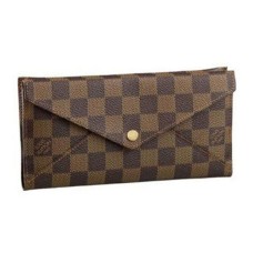 Louis Vuitton N63097 Дълъг портфейл Origami Damier Ebene Canvas