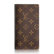 Калъф за джобен дневен ред Louis Vuitton R20503 с монограм, платно